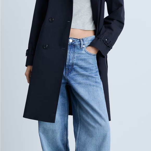 Mango Trench Coat with Belt - Picture 4 of 7